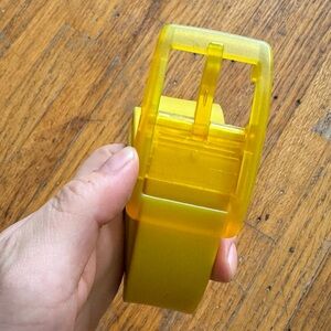 YELLOW RUBBER BELT